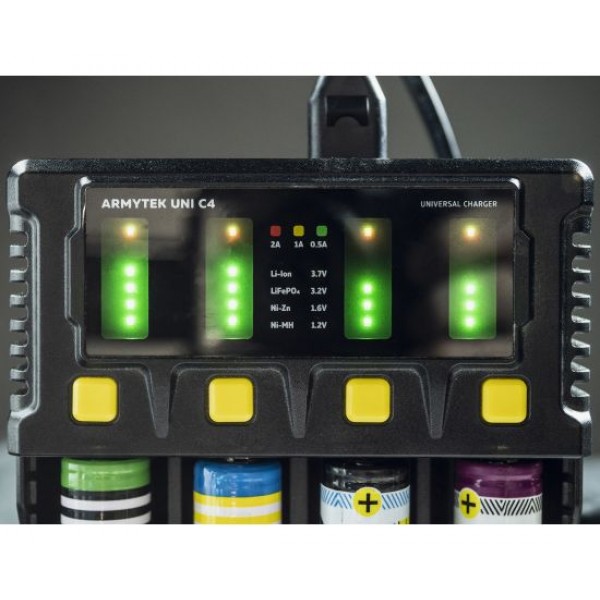 Зарядное устройство Armytek Armytek Uni C4 Plug Type C